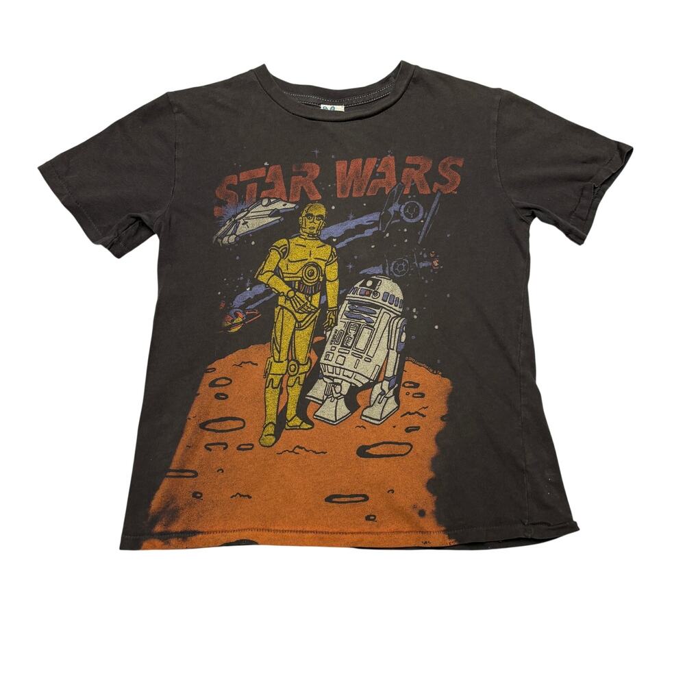Junk Food Star Wars Shirt Kid's XS 5 R2-D2 C-3PO Graphic Tee